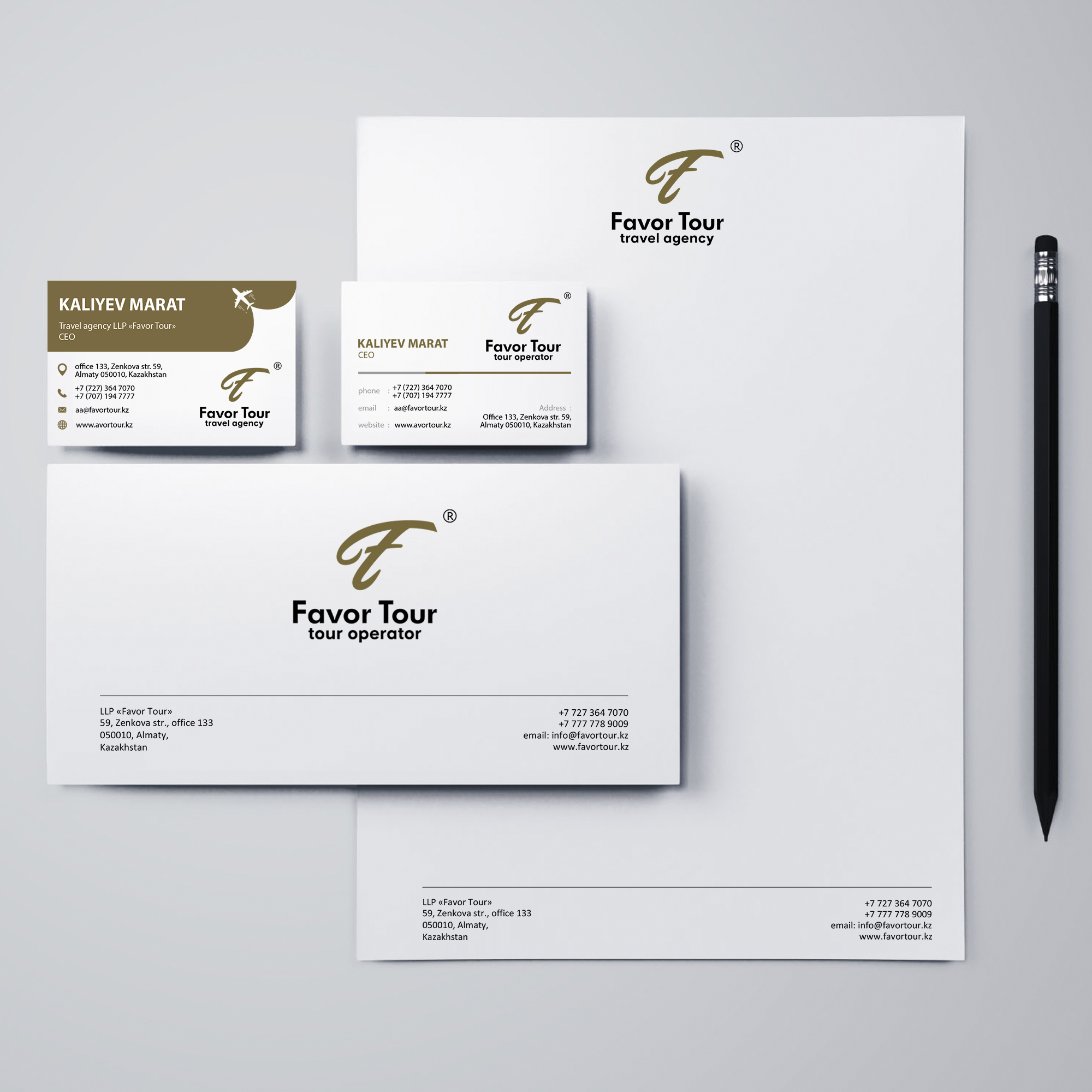 Дизайн визиток и фирменного бланка