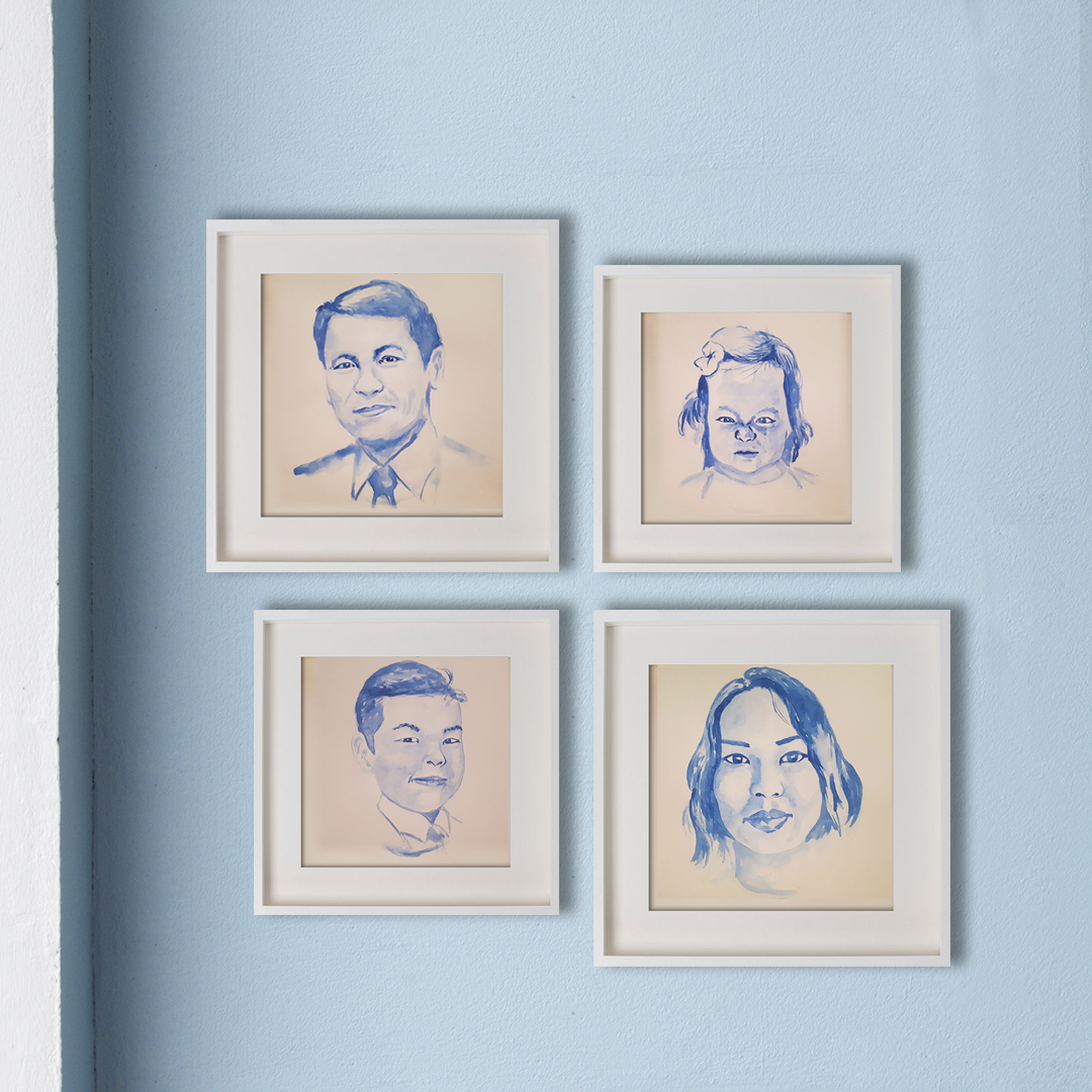 Портреты семьи Алматы