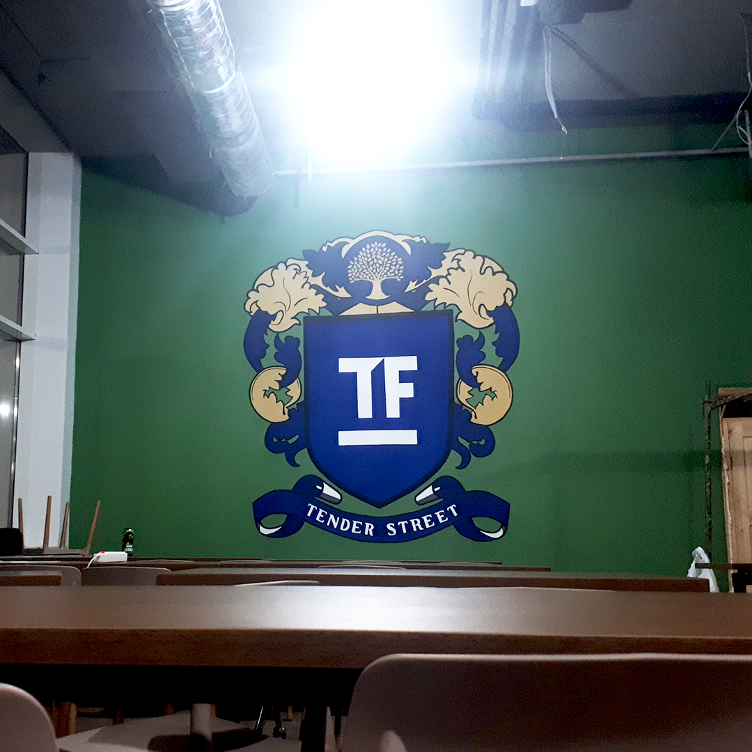 Роспись стен Tender first Алматы